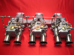 Triple Weber carburettor linkage kits
